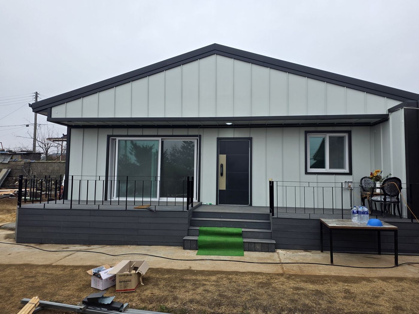 판넬 주택 정면